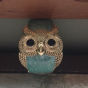 Owl cuff bracelet